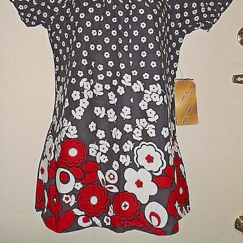 COPY - Cute Tramp Fun Summer Elastic Neck Top - Picture 6 of 6